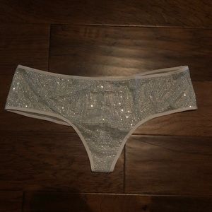 XL Dream Angels Crystal Embellished Thong Panty